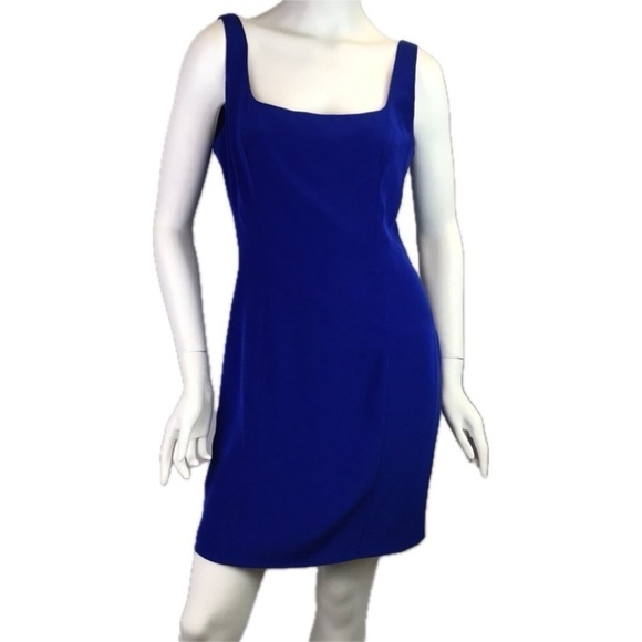 👗 Niteline by Della Roufogali Blue Cocktail Dress Size 8 👗 - Picture 1 of 13